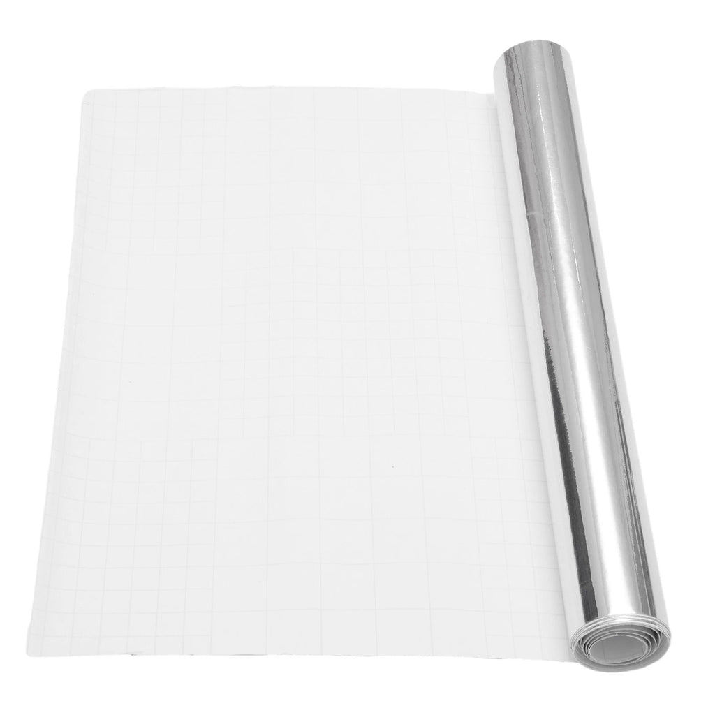 Silver Chrome Mirror Vinyl Wrap Decal for Car (Universal Fit)