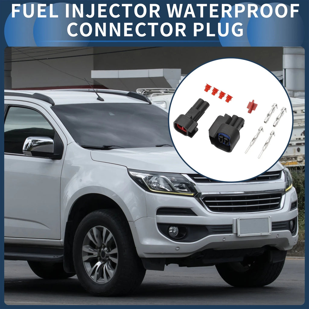 2 Pin Fuel Injector Waterproof Connector Plug for Chevrolet (2011–2018)
