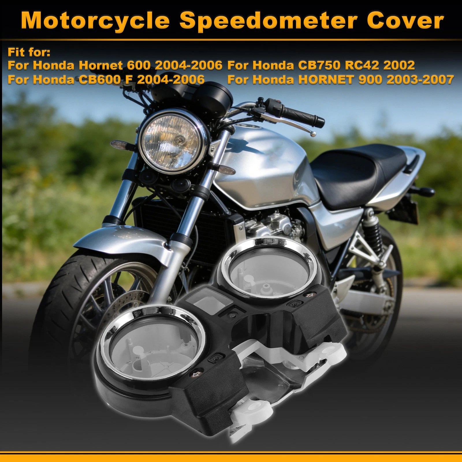 Speedometer Gauge Cover for Honda Hornet 600 (2004–2006) Plastic Replacement