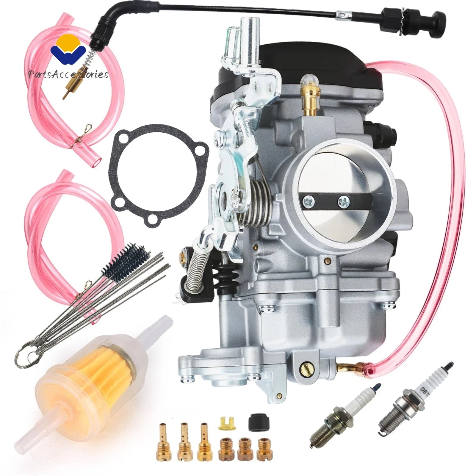 Carburetor Carb Set of 2 for Harley Davidson Sportster XL883 (2004–2006) CV40 27490-04