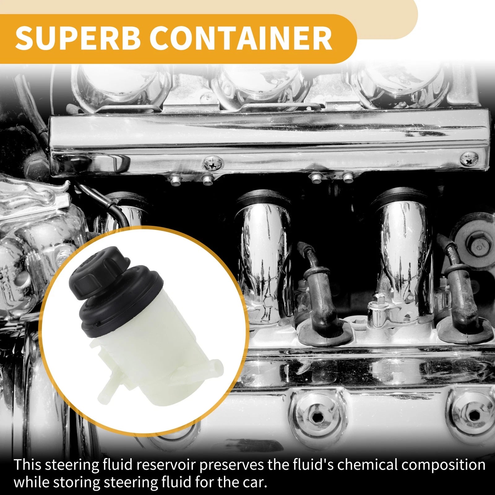 Power Steering Reservoir Replacement for Hyundai Sonata (2006–2007)