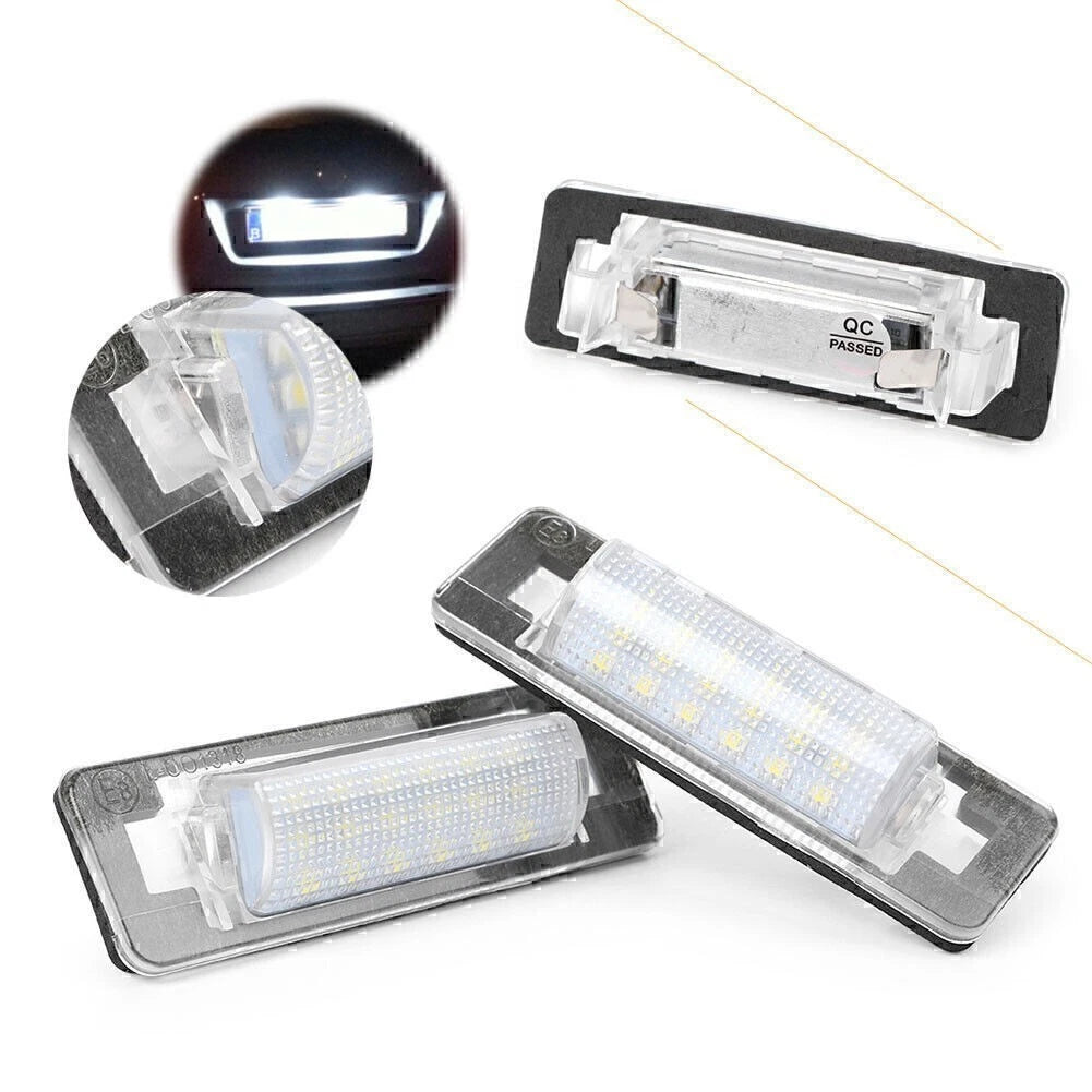 1 Pair License Plate Light Lamp for Mercedes Benz W210 W202 (1996–2002)