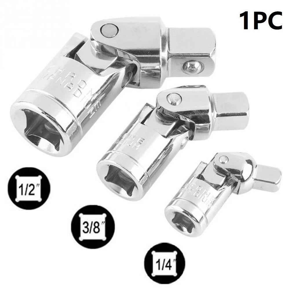 1 Pc Joint Socket Swivel Extension Bar 1/4in 3/8in 1/2in