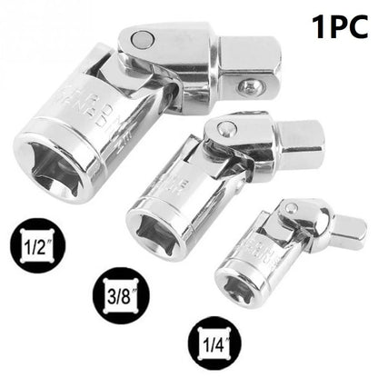 1 Pc Joint Socket Swivel Extension Bar 1/4in 3/8in 1/2in