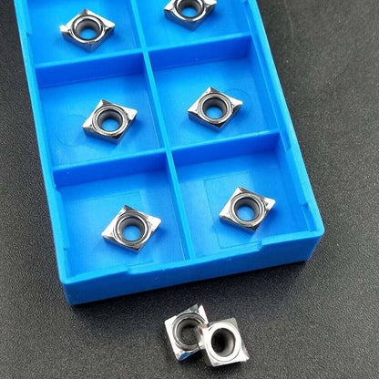 CCGT060204-AK Wear Resistance Inserts for Geometric Angle Optimization