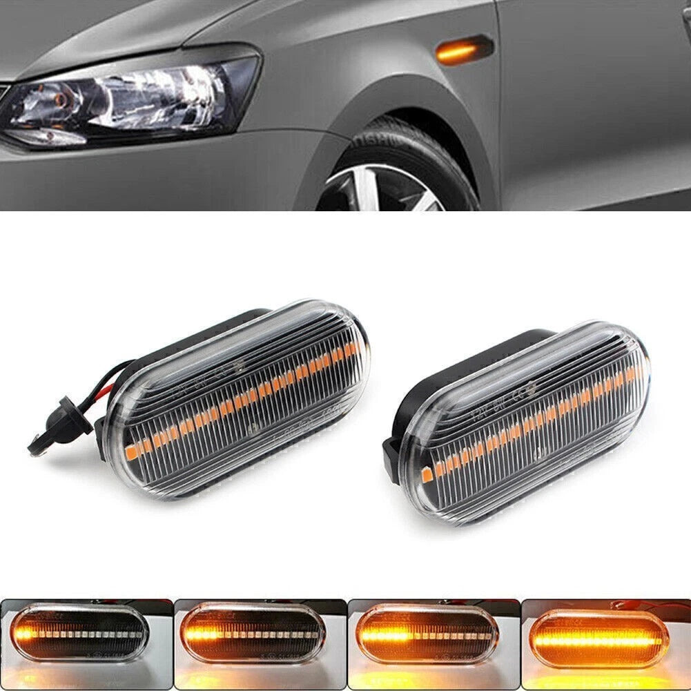 Amber LED Side Turn Signal Light for Volkswagen Bora Golf (1992–2005)