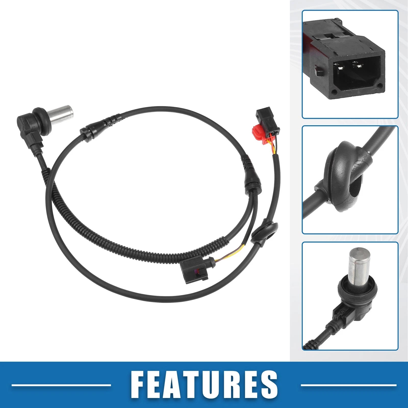 Front Left Right ABS Wheel Speed Sensor Replacement for Audi A4 (2008–2016)