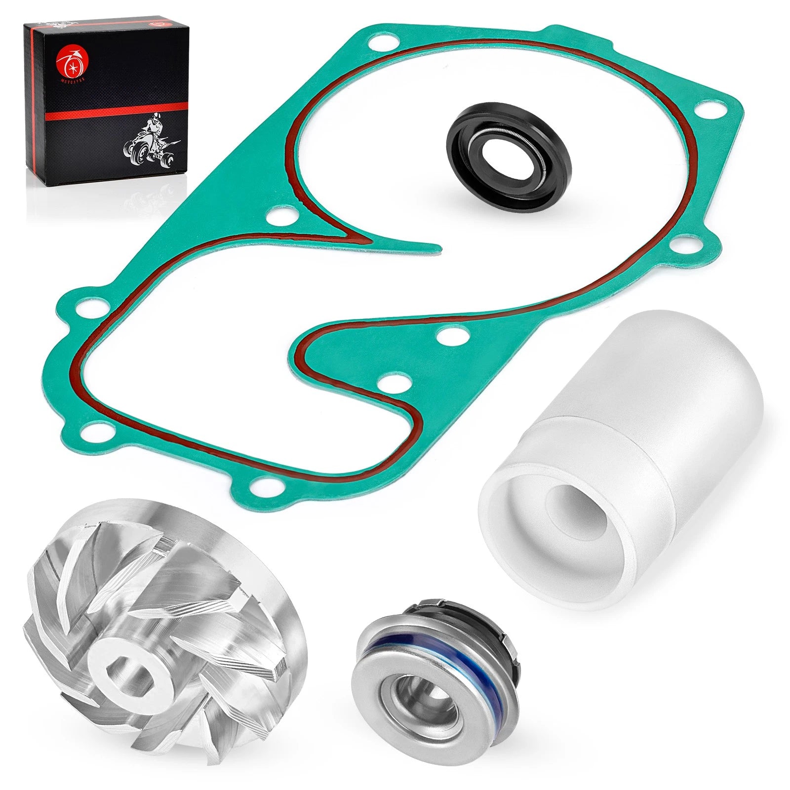 Water Pump Impeller w/Gasket Seal for Polaris Switchback Indy RMK (2012–2023)