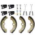 Front Brake Shoes & Springs Pins for Yamaha Big Bear 350 YFM350FW/350U (1989–1998)