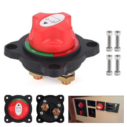 High-Current Switch 2-Position Design 300A Current Rating Compact Structure
