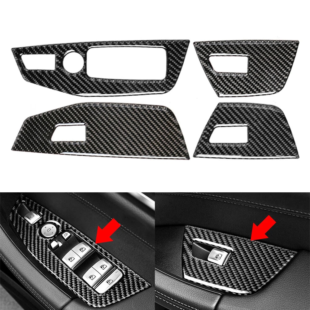 Window Lift Switch Button Panel Cover Trim for BMW X3 G01 X4 G02 (2018–2023)