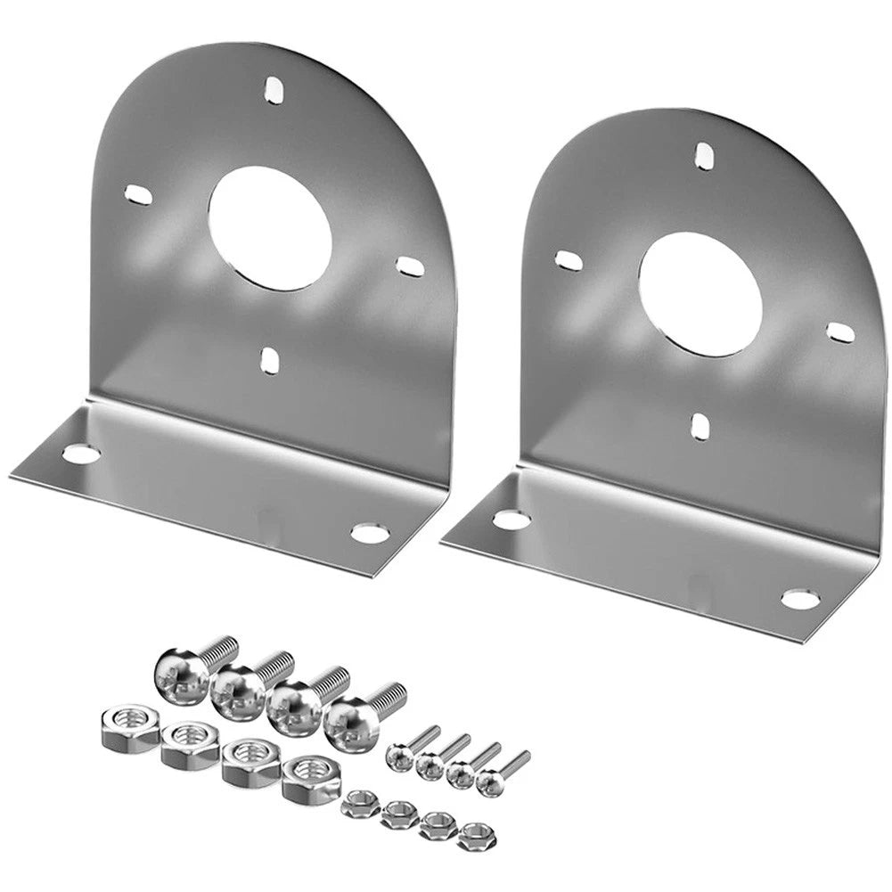 L Shape LED Light Mounting Bracket for Watermelon Truck (304 Stainless Steel)