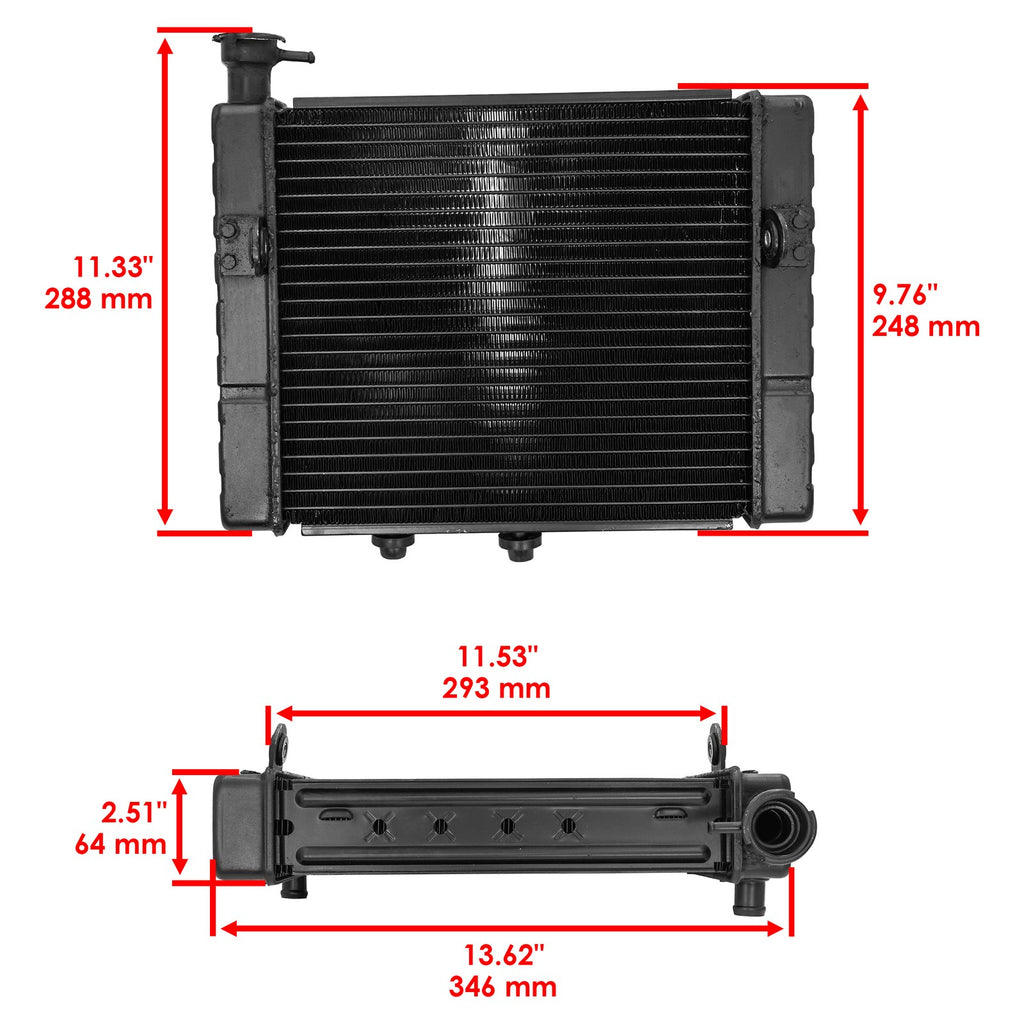 Radiator Replacement for Can-Am Outlander Max 800 4X4 XT EFI (2007–2008)