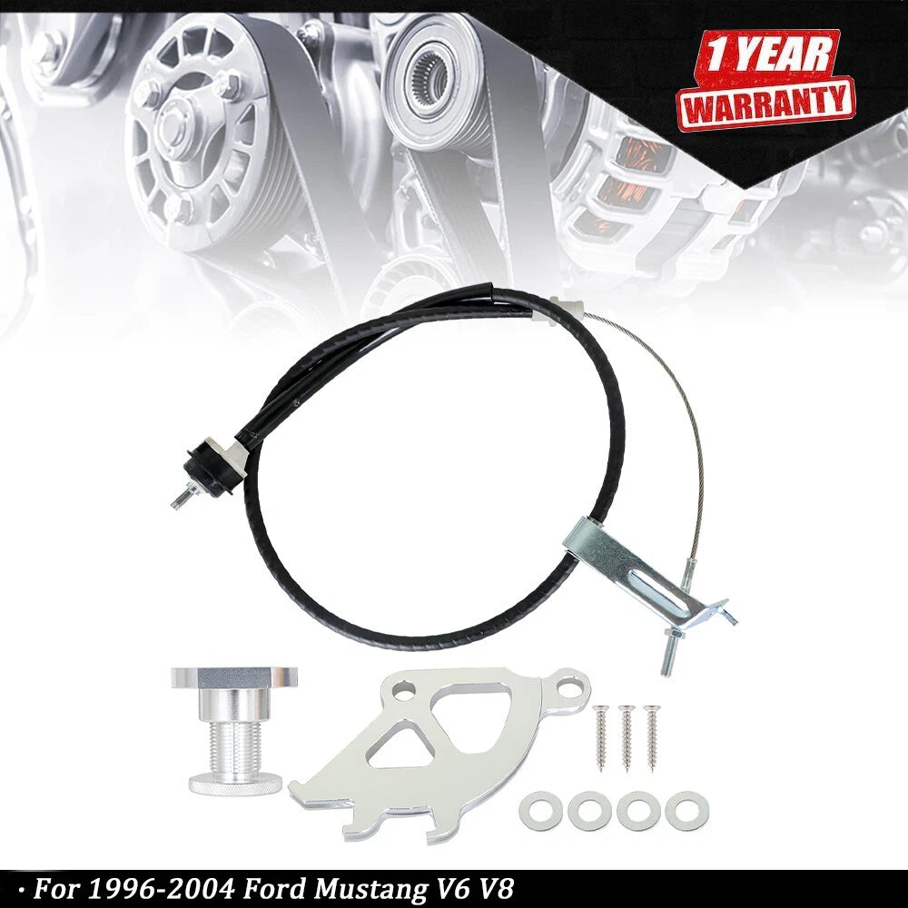 Clutch Cable and Firewall Adjuster Kit for Ford Mustang (1996–2004)