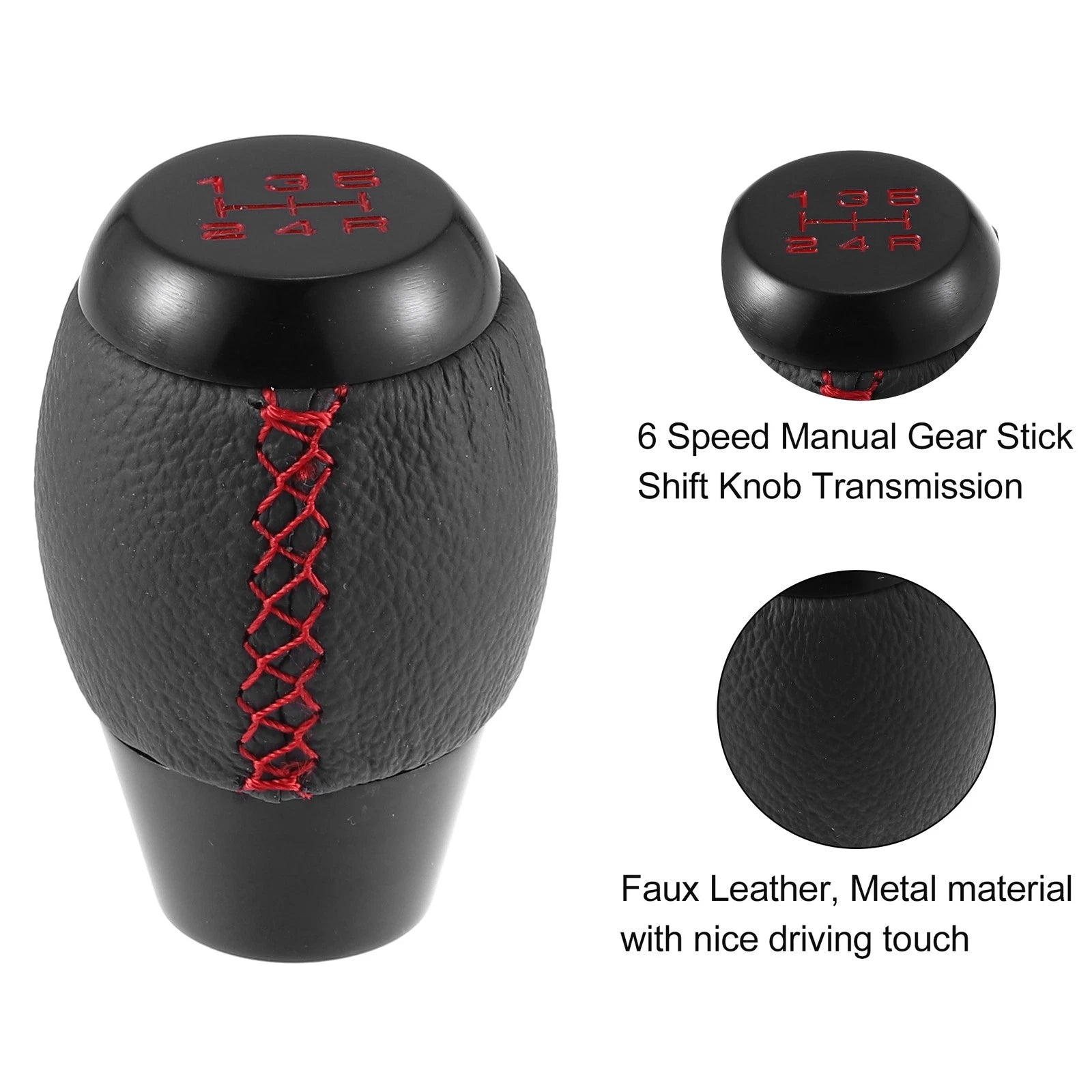 Gear Shift Knob 5 Speed Manual Replacement for Honda Civic (1992–1995)