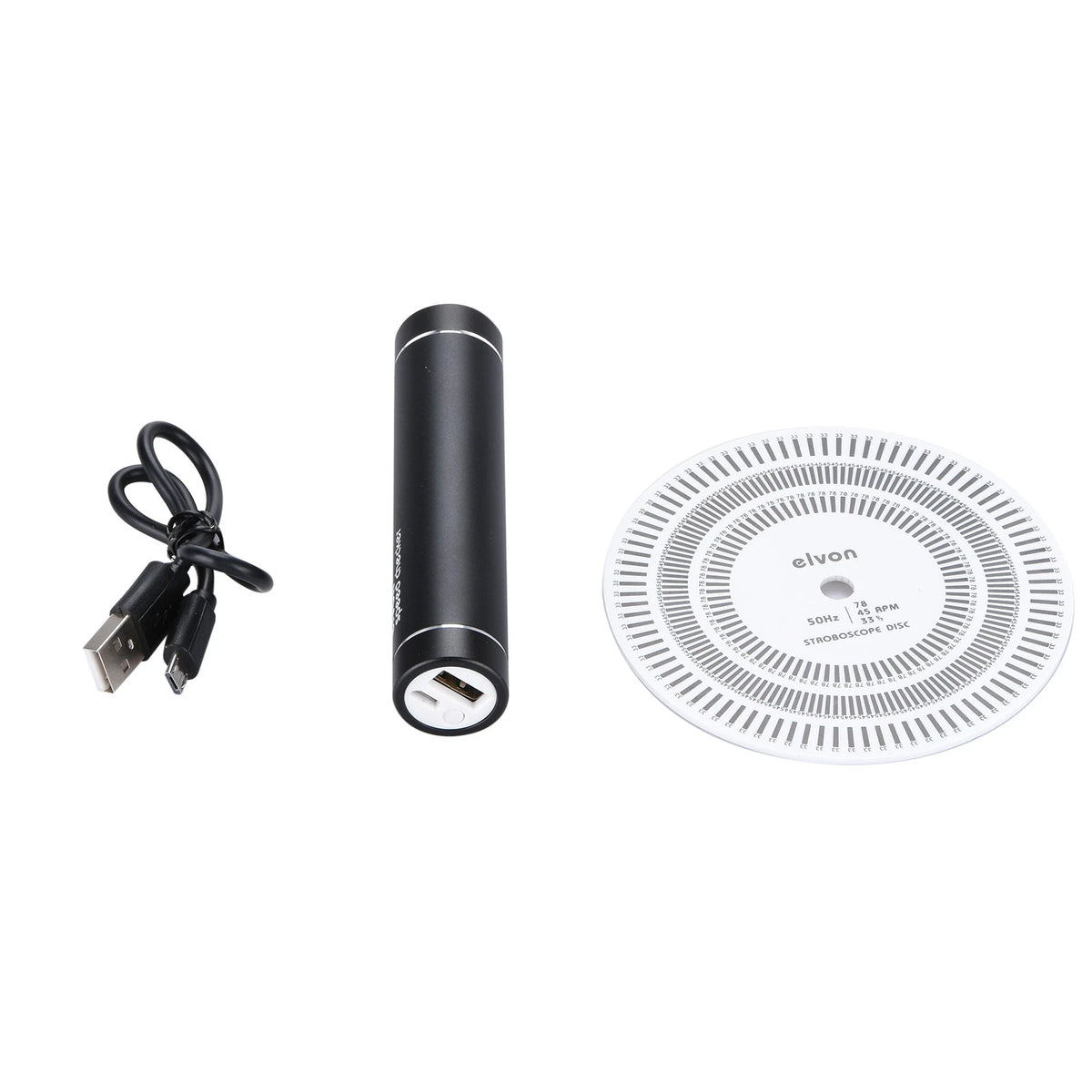 Strobe Light & Tachometer Disc Tester Tool for Turntable LP Record