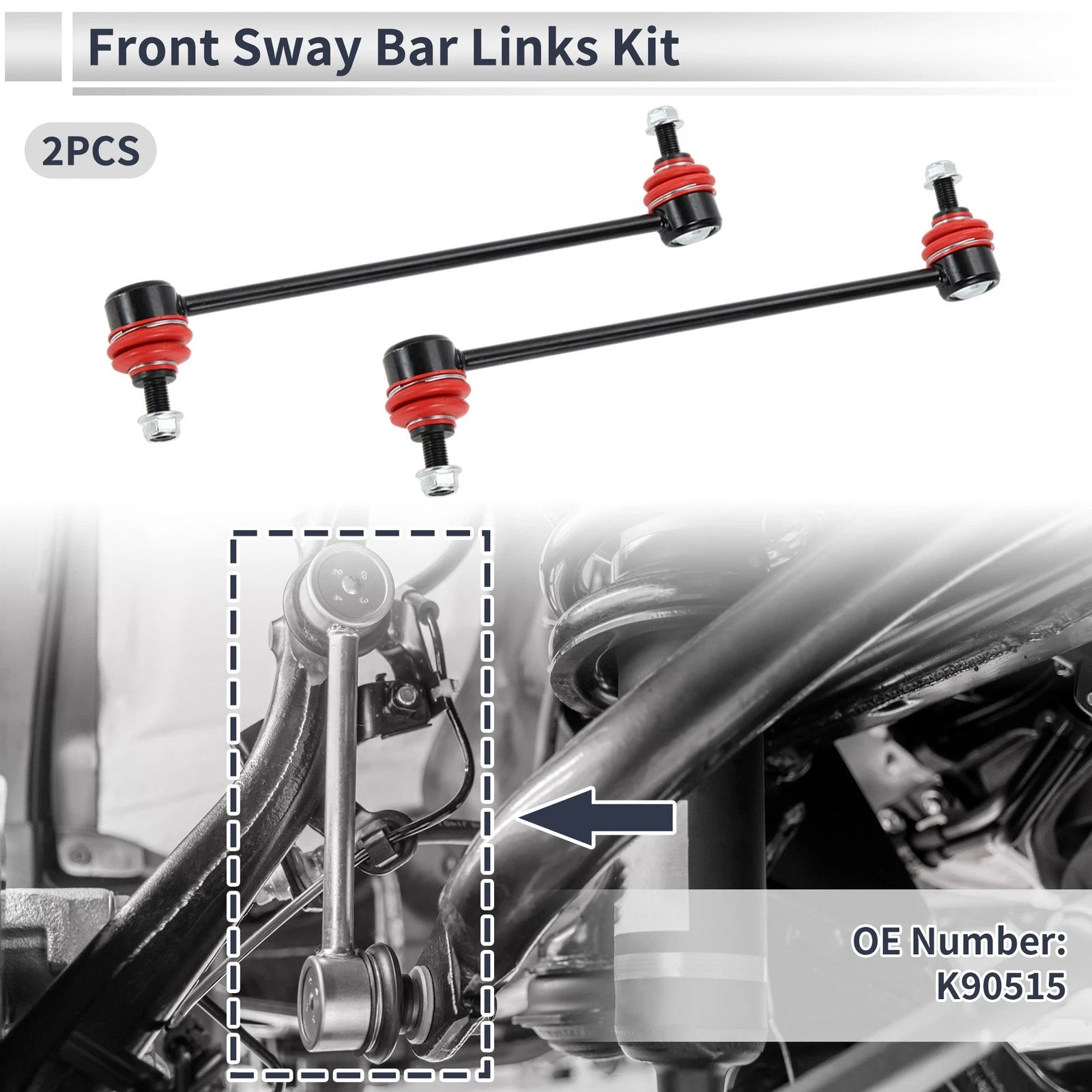 Front Stabilizer Bar Links Replacement for BMW 323Ci (2000–2005)