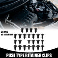 25 Pcs Door Panel Clips Replacement for Dodge Ram 1500 (2001–2001)