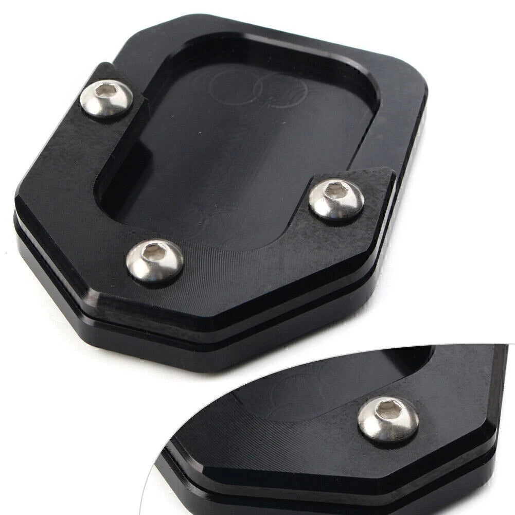 Kickstand Enlarge Plate Pad for BMW C400X C400GT (2018–2021) Black