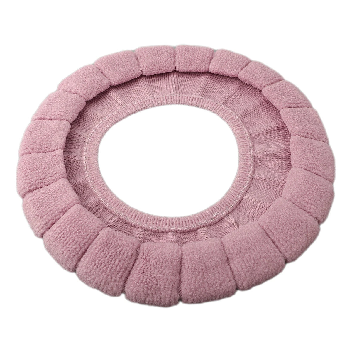 D-Shaped Washable Toilet Seat Pad 30x30cm for Bathroom