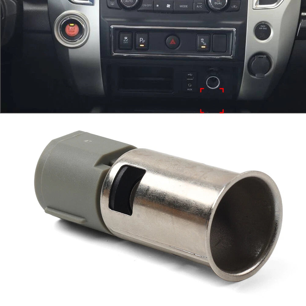 Cigarette Lighter Socket for Nissan Altima Frontier Titan Versa (2002–2023)