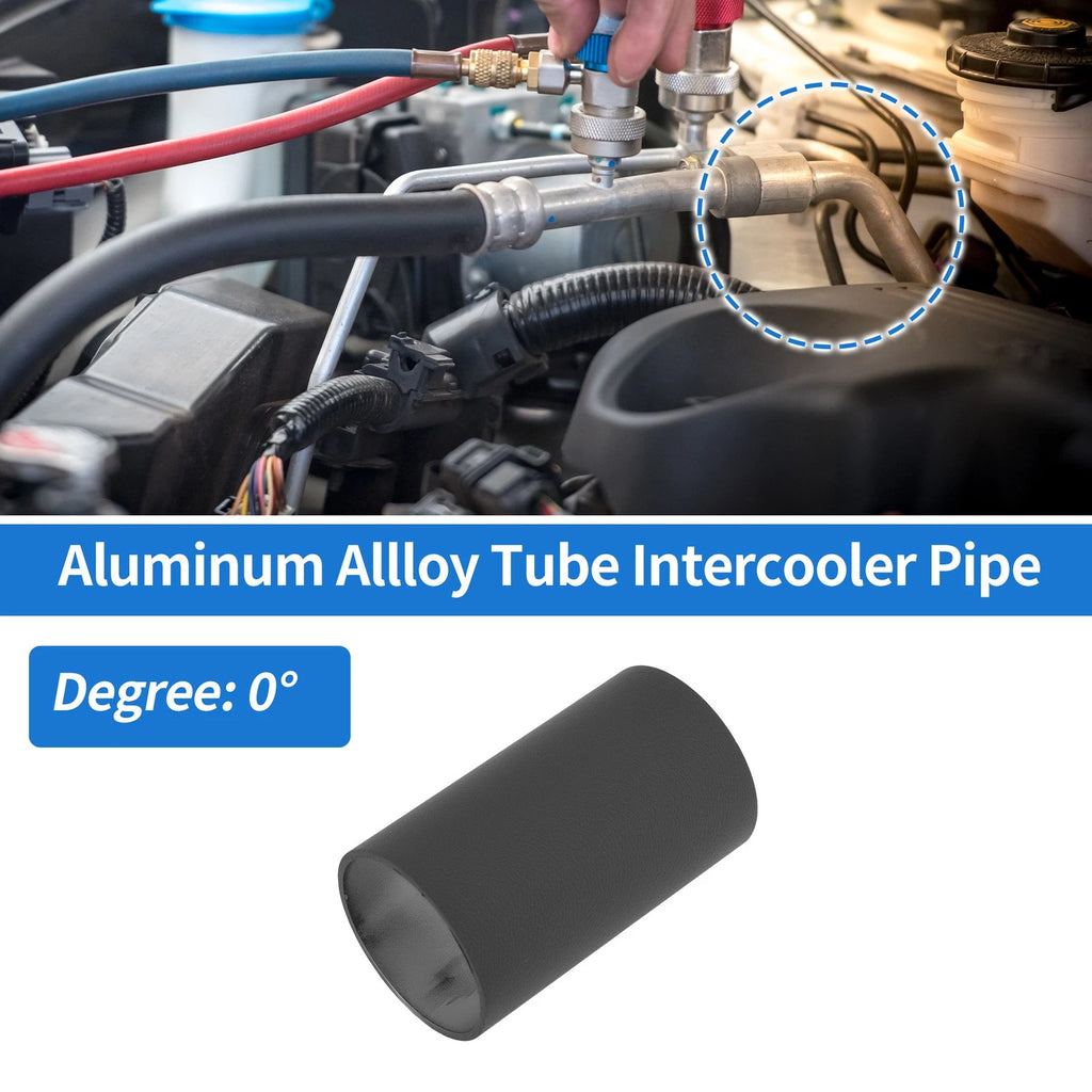 Intercooler Pipe 1.77" OD 3" Length Black for Universal Applications