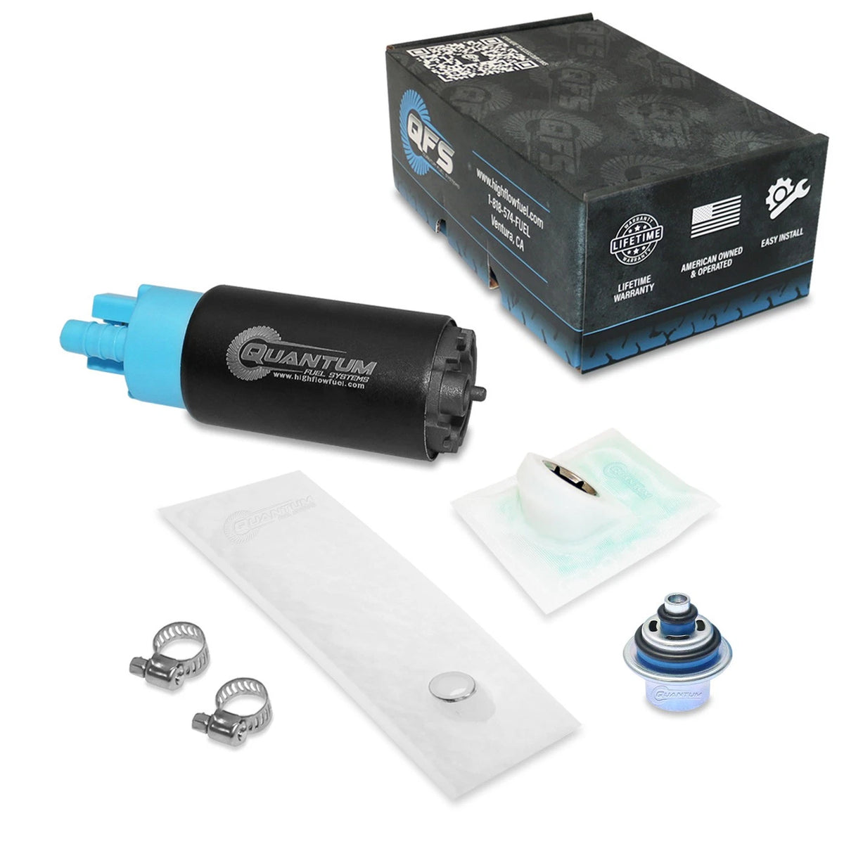 QFS Fuel Pump, Regulator & Strainer for Ski-Doo Summit Mach Z (2005–2008)