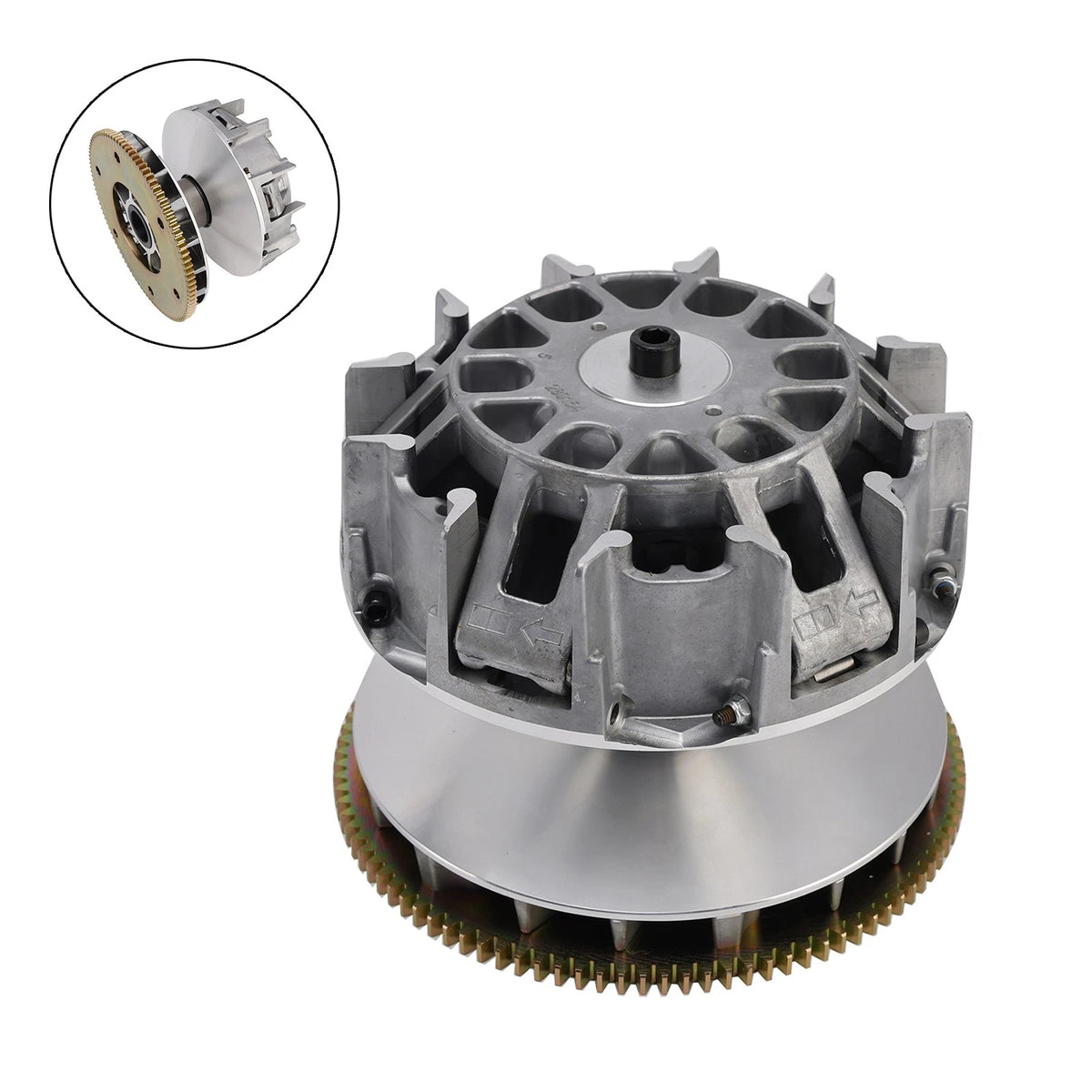 Front Complete Variator Set 711280155 for Can-Am Quest 500 600 Outlander 330 400 (2000–2023)