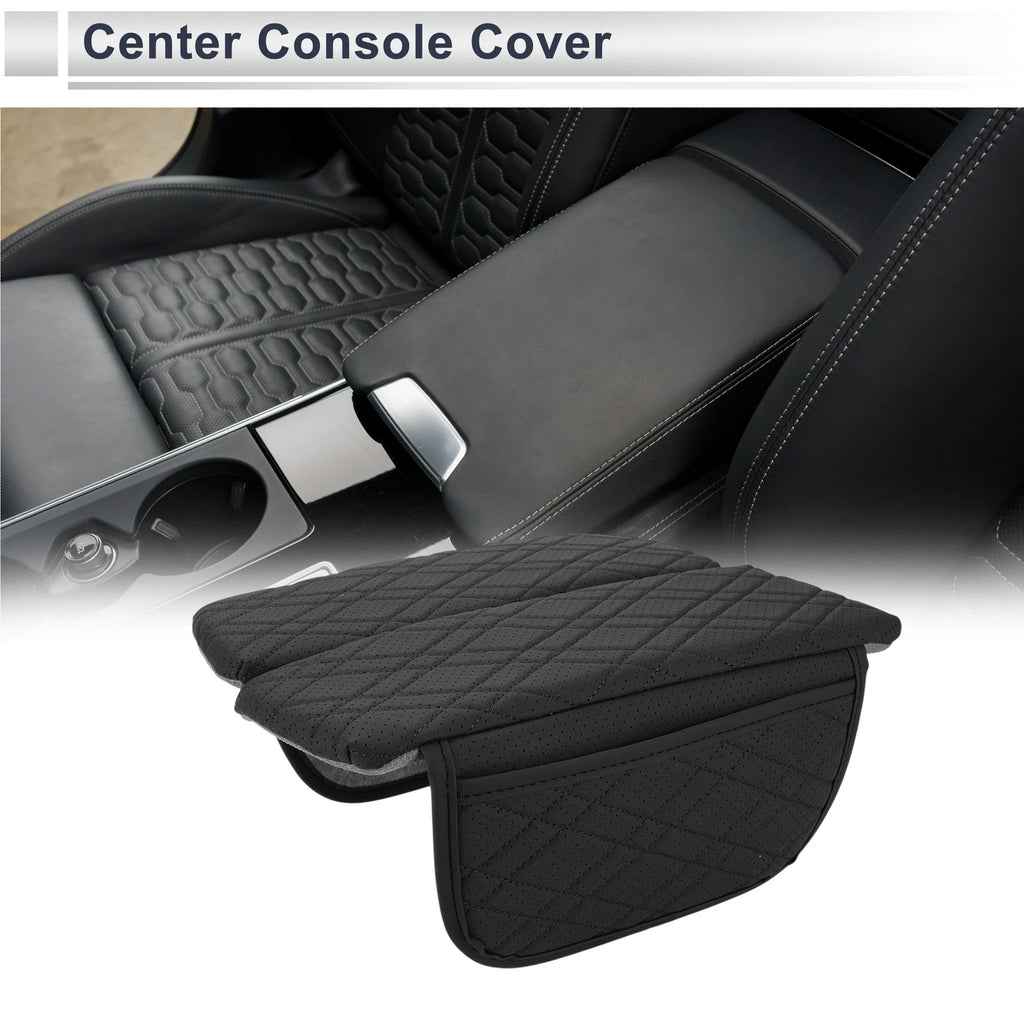 Car Center Console Cover with Storage Bag for BMW X7 (2019–2024)
