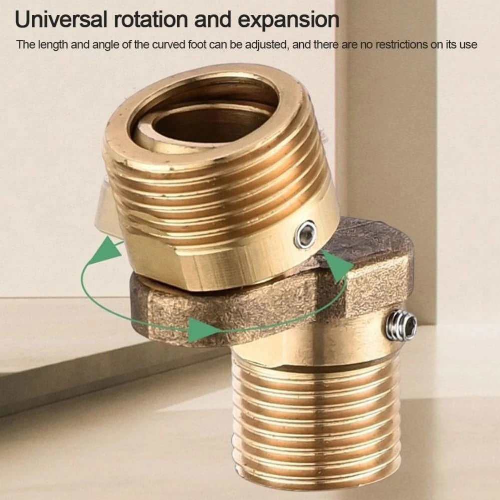 Shower Adapter 360 Degree Rotation for Showering (Rust & Wear Resistant)