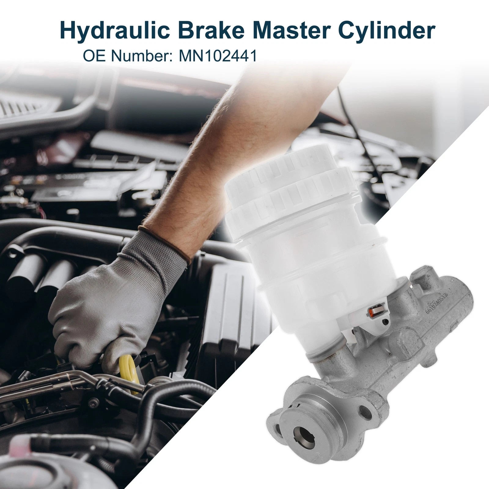 Brake Master Cylinder with Reservoir Replacement for Mitsubishi L200 (2007–2015)