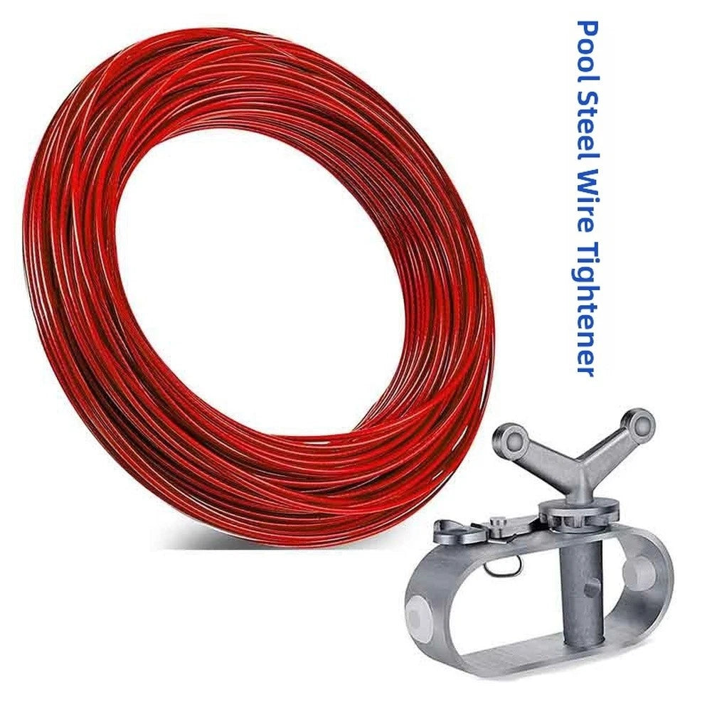 Winter Pool Closing Cover Winch for Above Ground Pools - Rust Resistant Metal