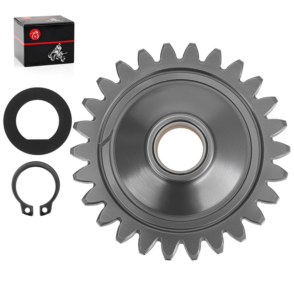 Idle Gear Starter Idler Kicker & Washer C Clip for Yamaha Banshee 350 (1987–2006)