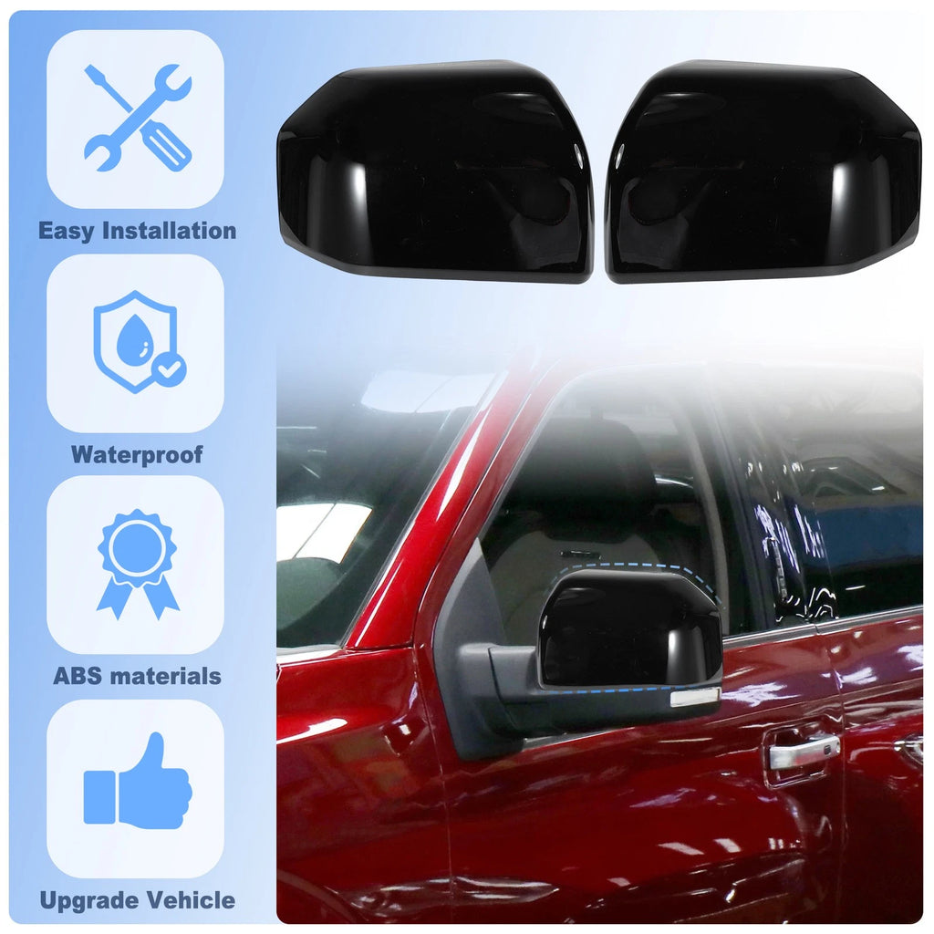 Mirror Cover Cap Replacement for Ford F150 F-150 (2015–2020)