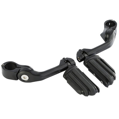 1 1/4" Matte Black Highway Engine Guard for Harley (Fitment Specific)