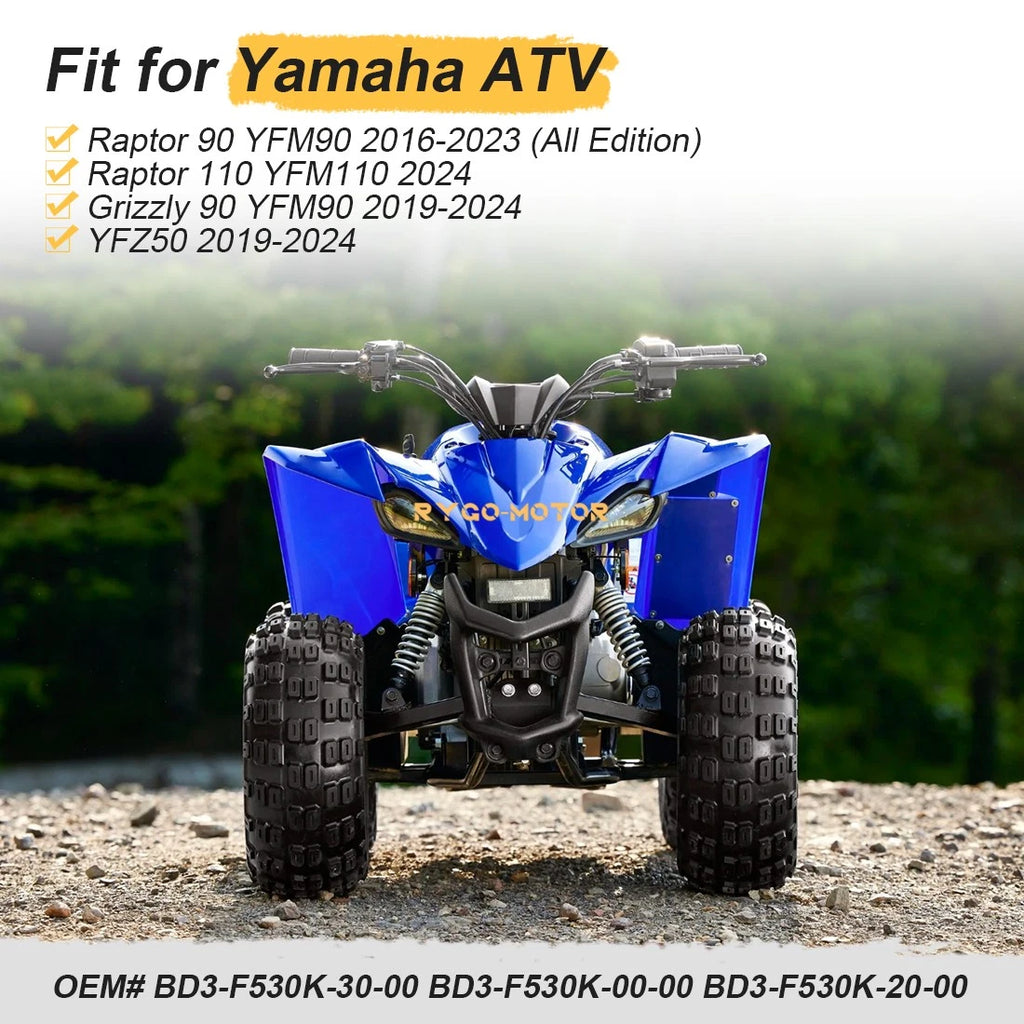 Rear Brake Shoes for Yamaha Grizzly 90 YFM90 Raptor 110 YFM110 YFZ50 (2019–2024)