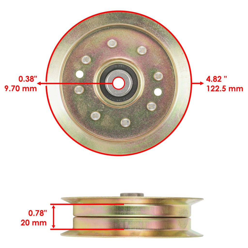 Flat Idler Pulley Replacement for Murray and Simplicity (1736540YP) (2000–2000)