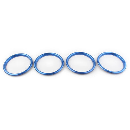 Interior Air Vent Outlet Trim Ring Cover for Audi A3 S3 Q2L (2012–2019) Blue