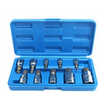 10pcs XZN 12 Point Triple Square Drill Bit Socket Set 4-18mm For Mercedes