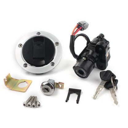 Ignition Switch Fuel Gas Tank Cap Lock Key for Suzuki GSXR600 750 (2006–2016)