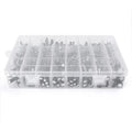 500pcs Electrolytic Capacitors Assortment Kit 0.1uF-1000uF