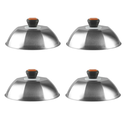 Stainless Steel Steak Lid for Grilling Heat Retention