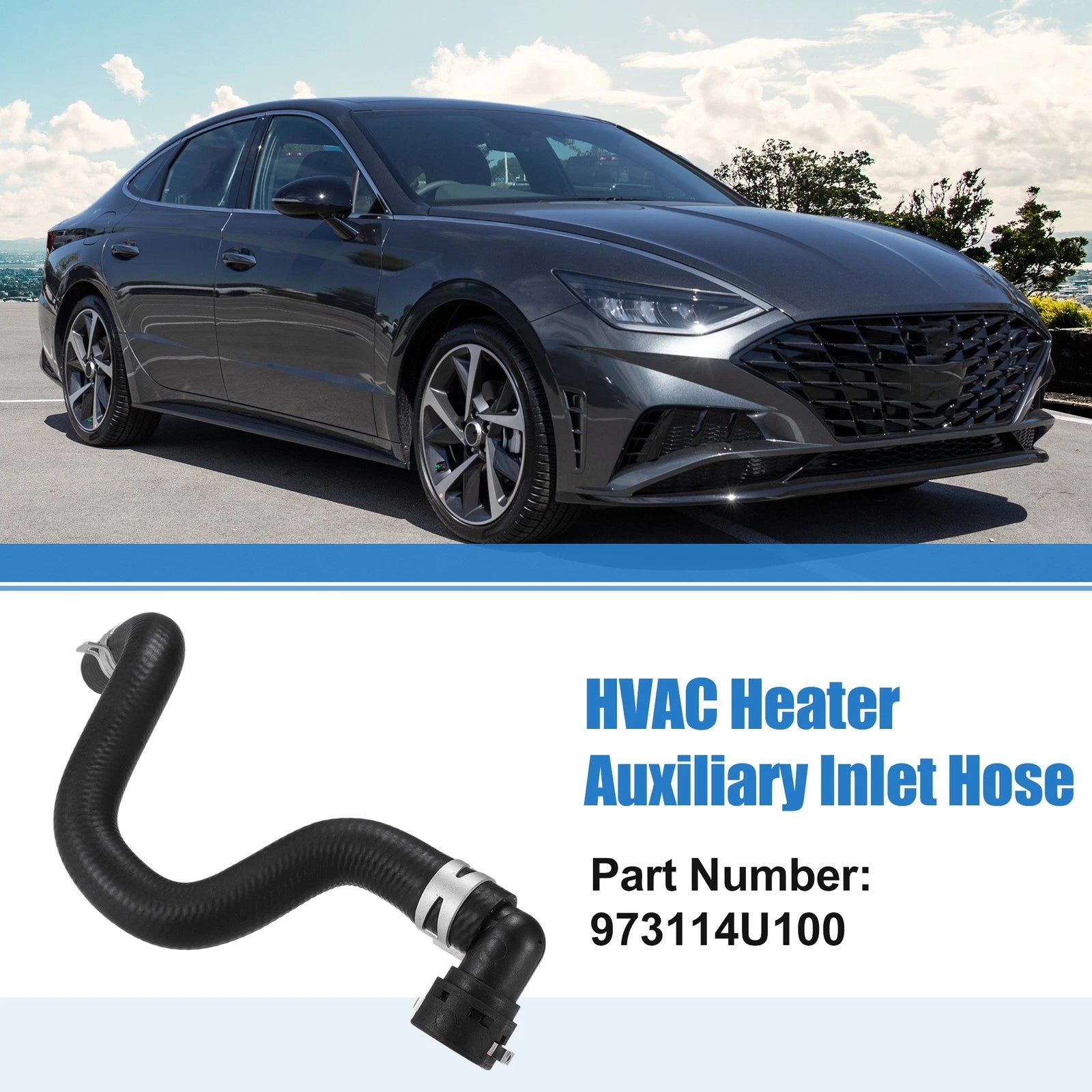 Water Inlet Hose Replacement Set for Hyundai Sonata (2012–2015)