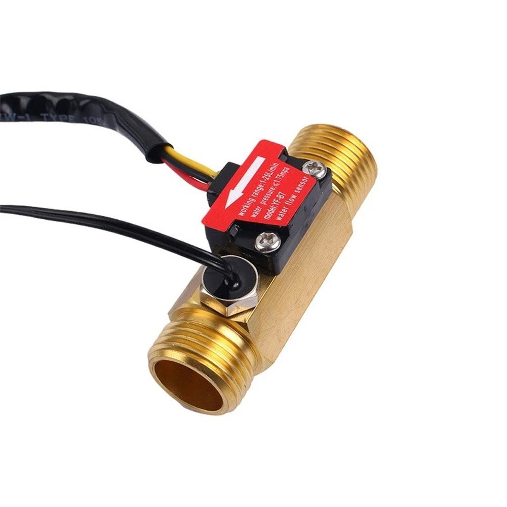 YF-B7 Water Flow Sensor for G1/2 Inch Applications (1-25 L/min)