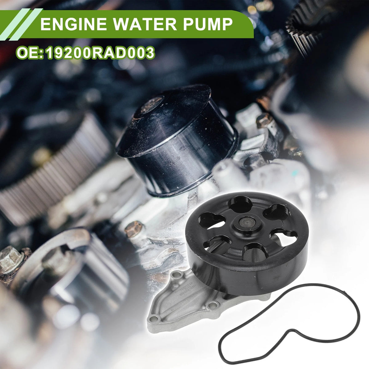 Engine Water Pump Replacement for Honda Accord 2003-2007