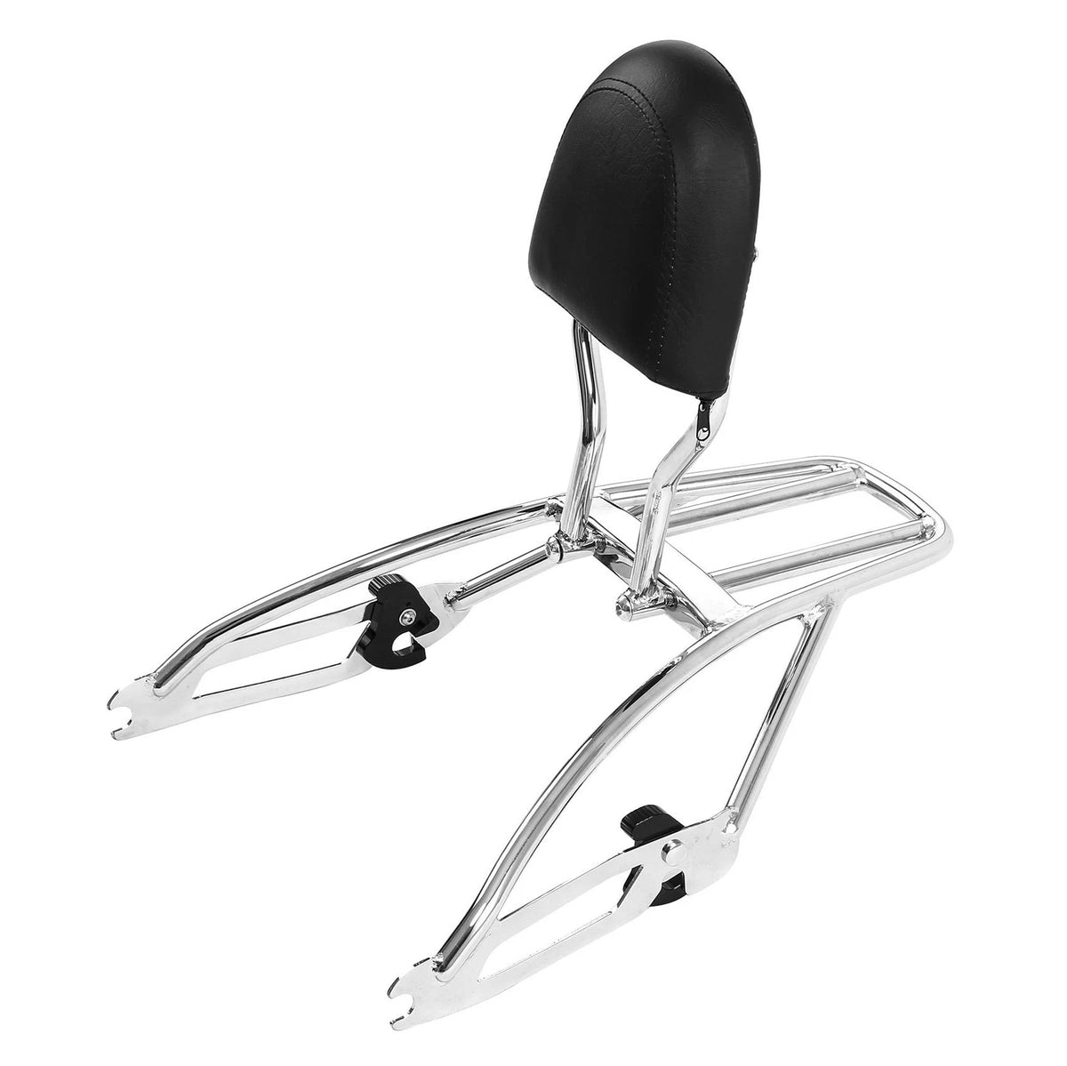 2X Luggage Rack Backrest for Harley Street 500 750 (2015–2020) Chrome