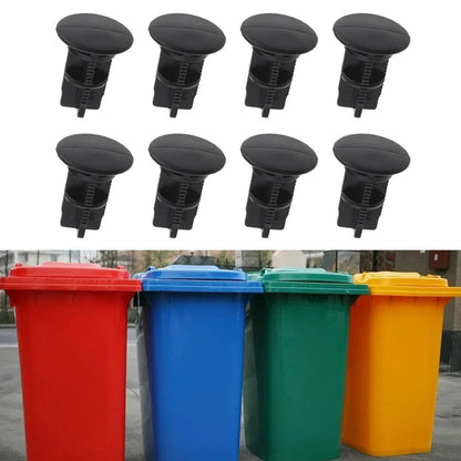 8 Replacement Hinge Pins for 100L 120L 240L Bins (43mm x 18mm x 33mm)