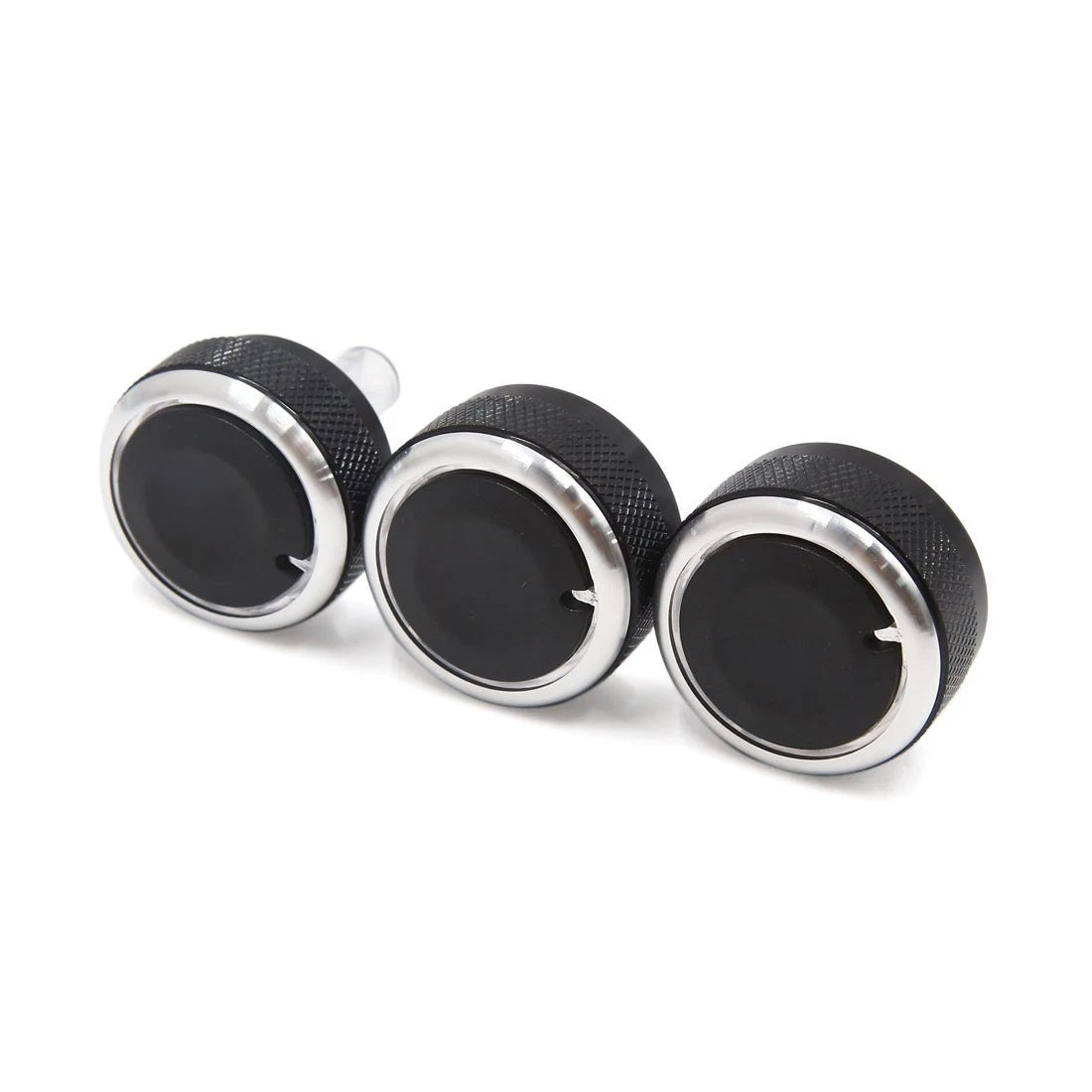 3Pcs A C Heater Panel Control Switch Knob Replacement for Mazda 2 (2011–2014)