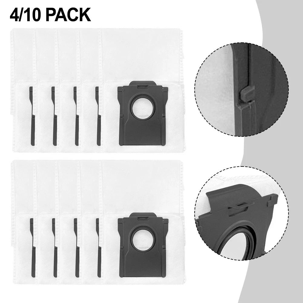 10 Pack Roller Replacement Dust Bags for MOVA S70
