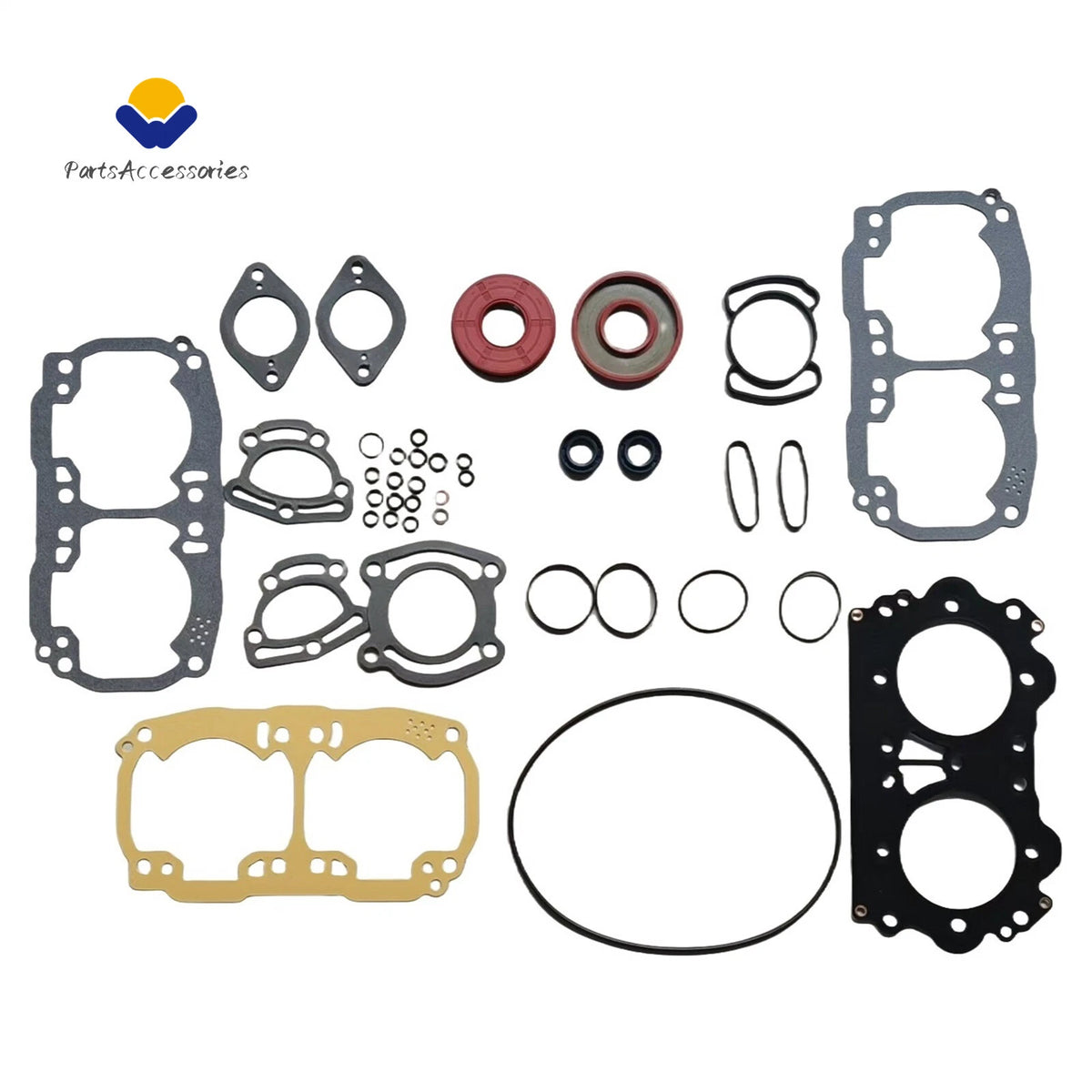 Engine Rebuild Gasket Crank Seal Kit for SeaDoo GSX GTX RX XP (1998–2002)